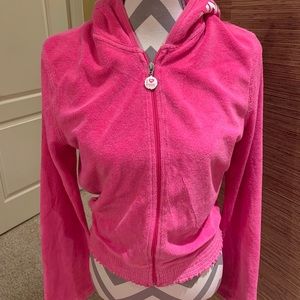 Pink Victoria’s Secret terry cloth hot pink outfit